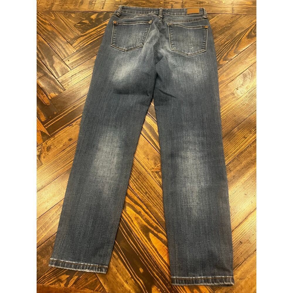 Judy Blue Jeans Relaxed Fit Women 27 Academia Stretch Casual Comfy Preppy Grunge - Picture 4 of 11